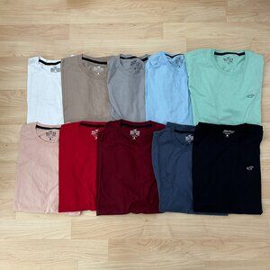 Hollister Men's Icon Crew T-Shirt 10-Pack